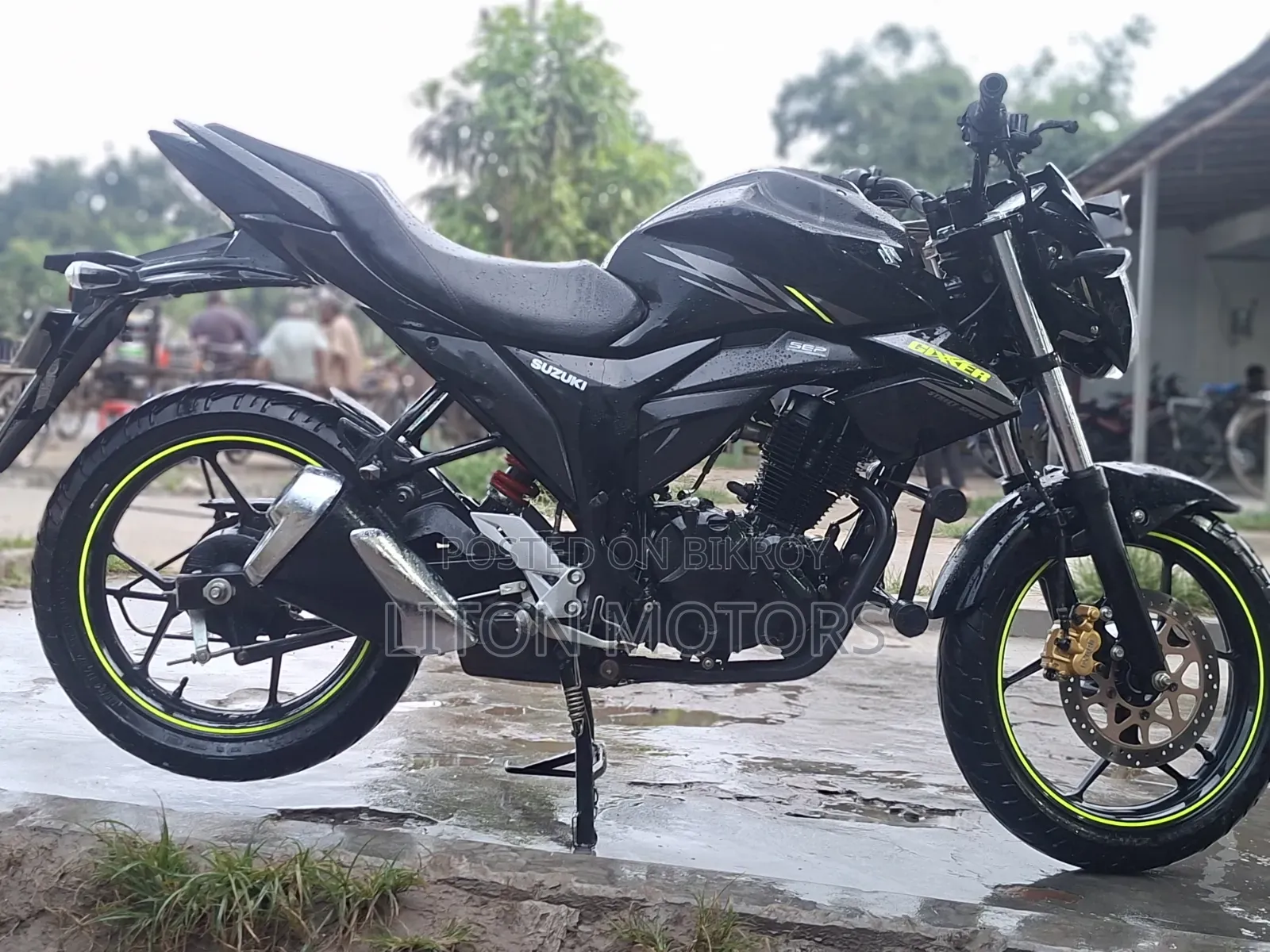 Suzuki Gixxer 2025 Black