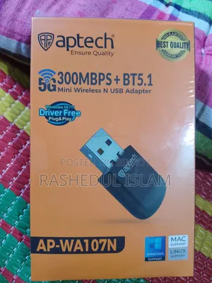 Wi-Fi + Bluetooth Adapter