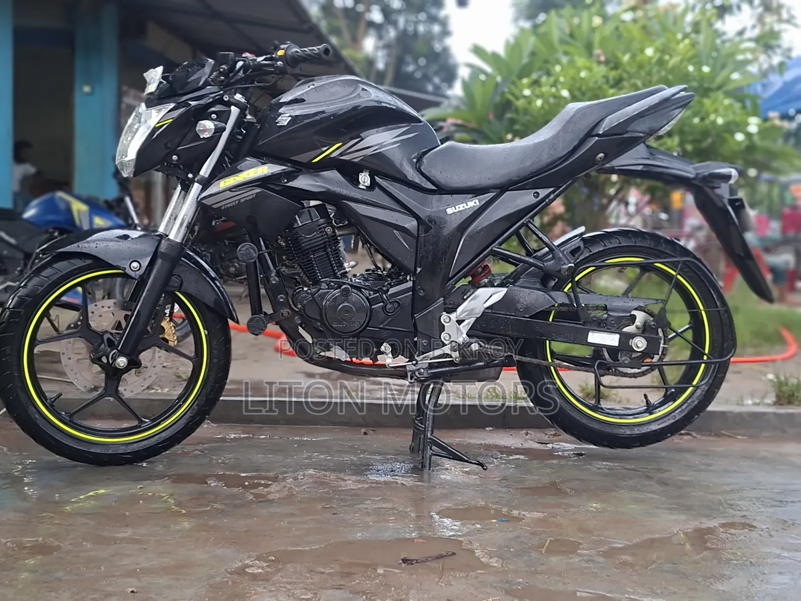 Suzuki Gixxer 2025 Black