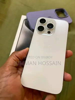 অ্যাপল আইফোন ১৫ প্রো ২৫৬ জিবি হোয়াইট
