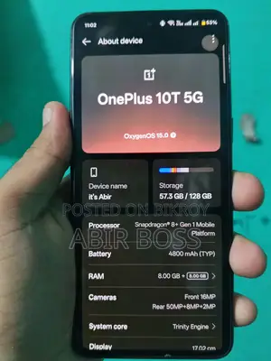 OnePlus 10T 128 GB Blue