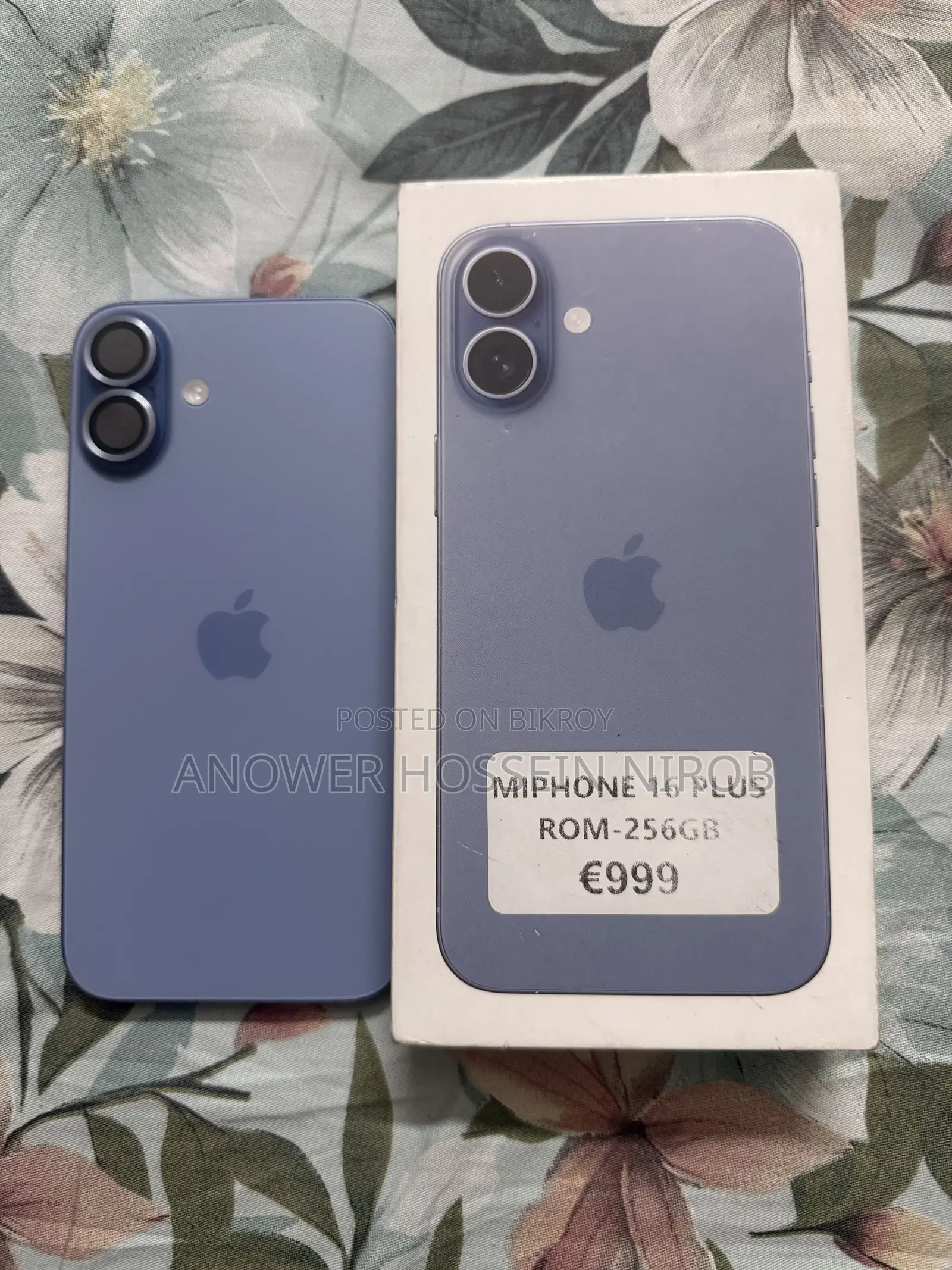 Apple iPhone 16 Plus 256 GB Blue