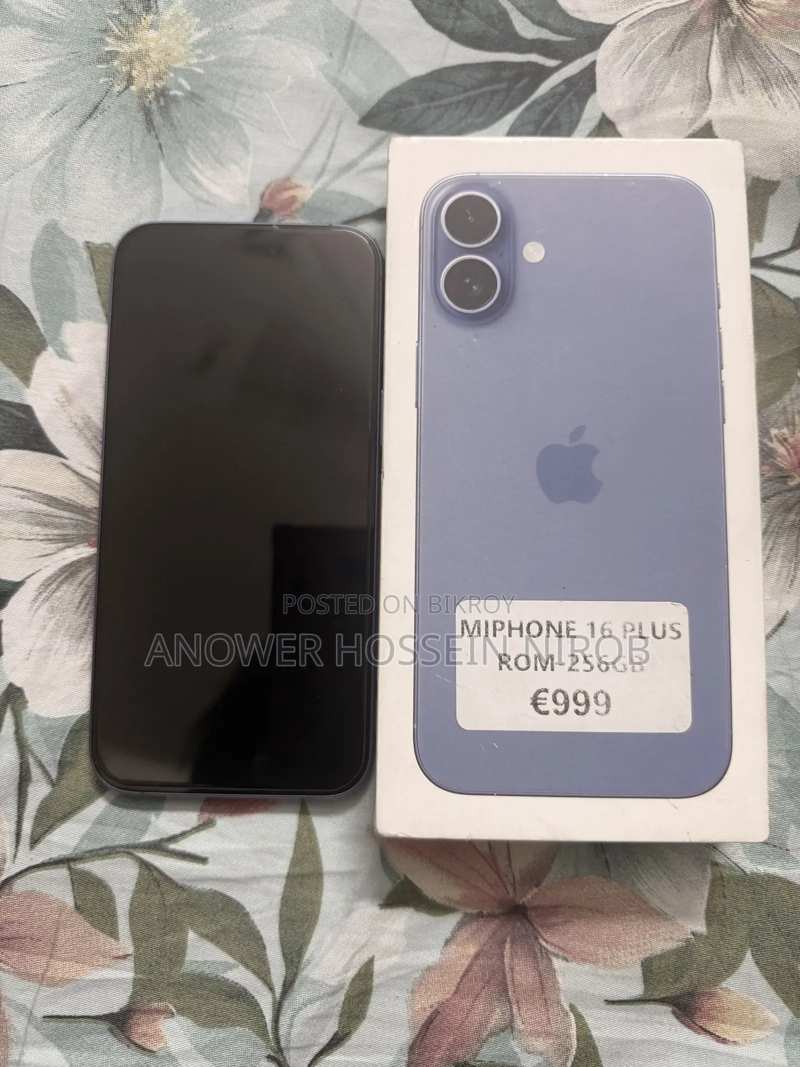 Apple iPhone 16 Plus 256 GB Blue