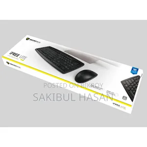 Micropack KM-203W Wireless Combo Keyboard & Mouse