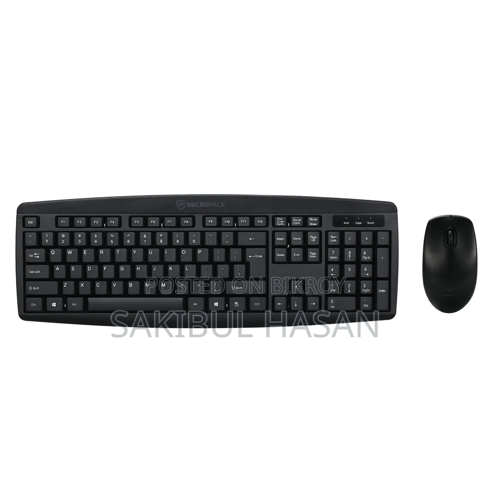 Micropack KM-203W Wireless Combo Keyboard & Mouse