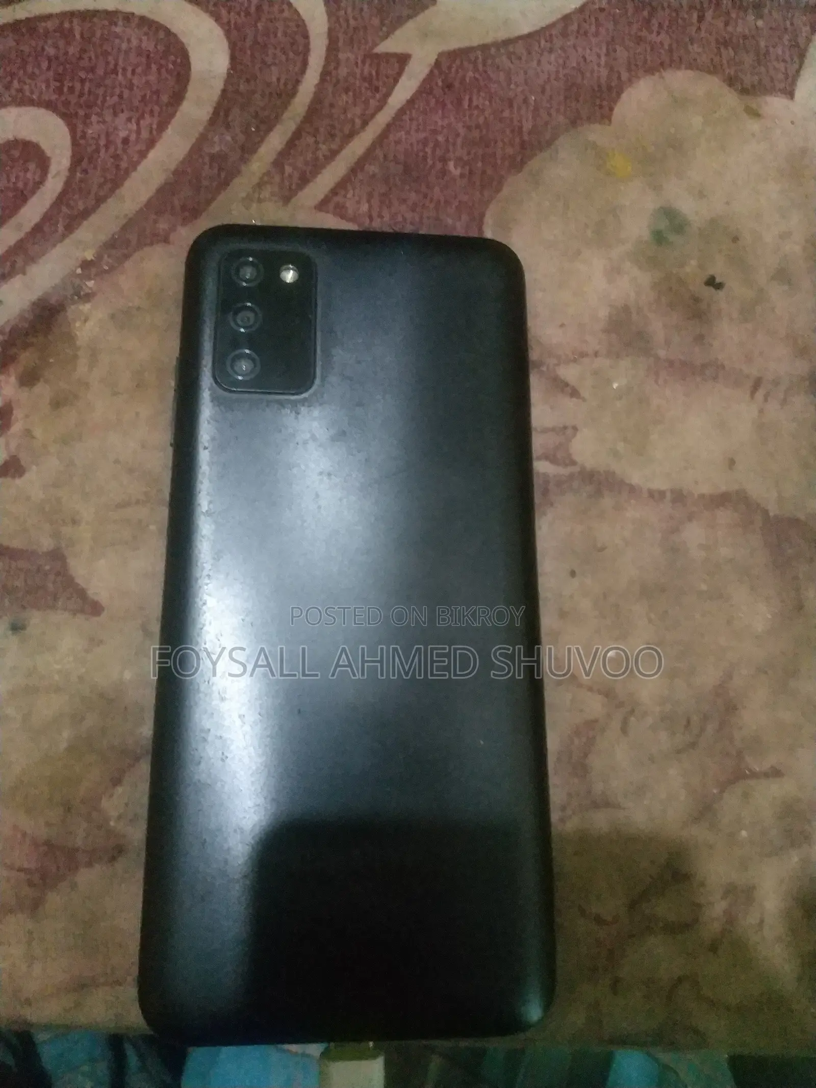 স্যামসাং গ্যালাক্সি এ০৩এস ৬৪ জিবি ব্ল্যাক