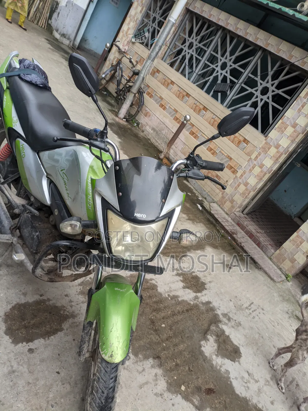 Hero Splendor iSmart 2016 Green