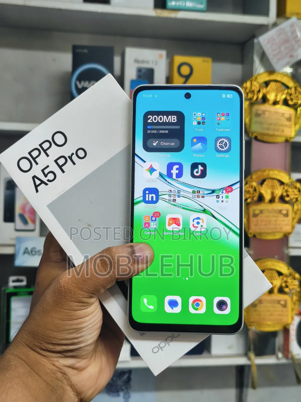 New Oppo A5 Pro 4G 256 GB Green