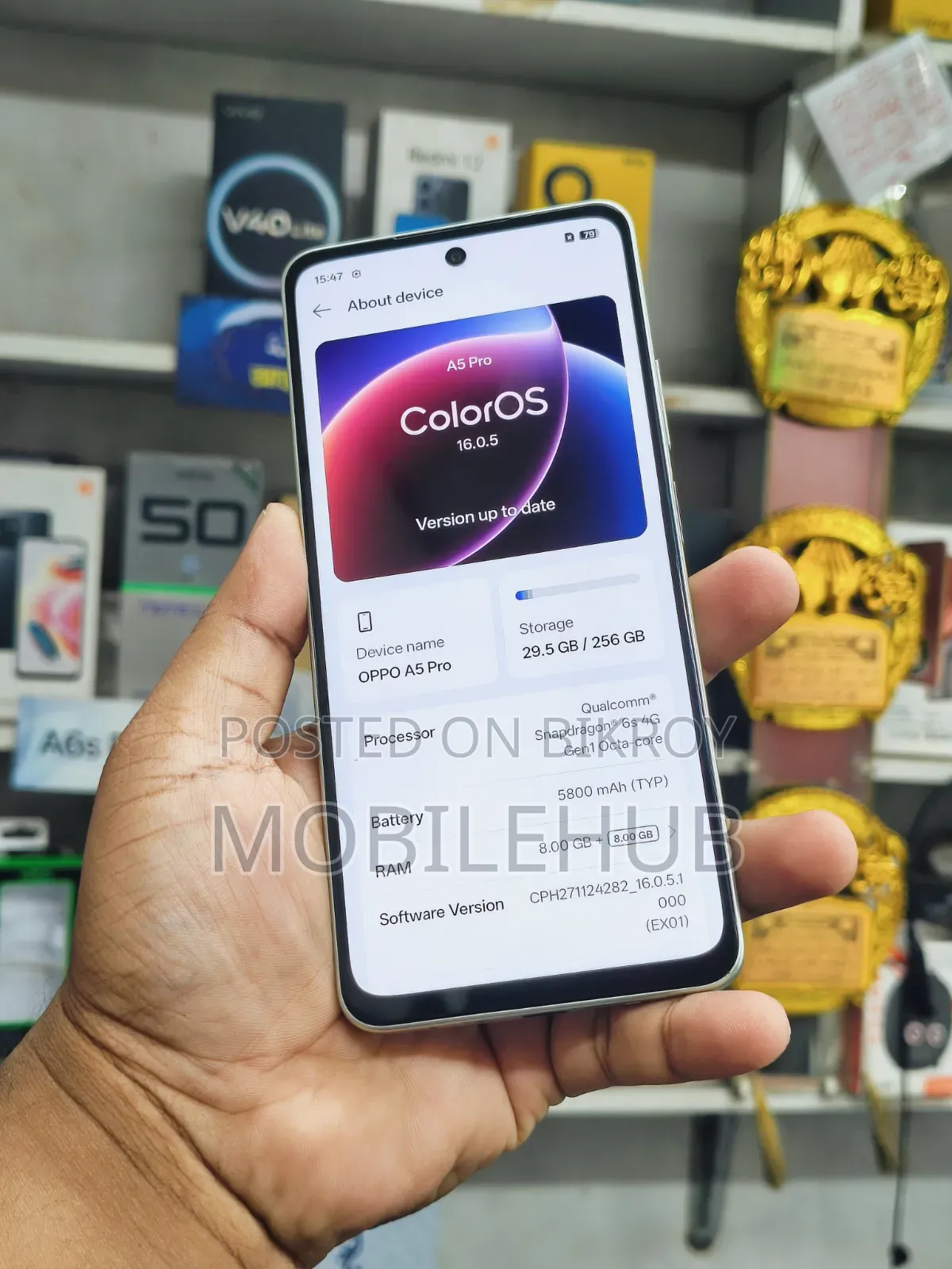 New Oppo A5 Pro 4G 256 GB Green