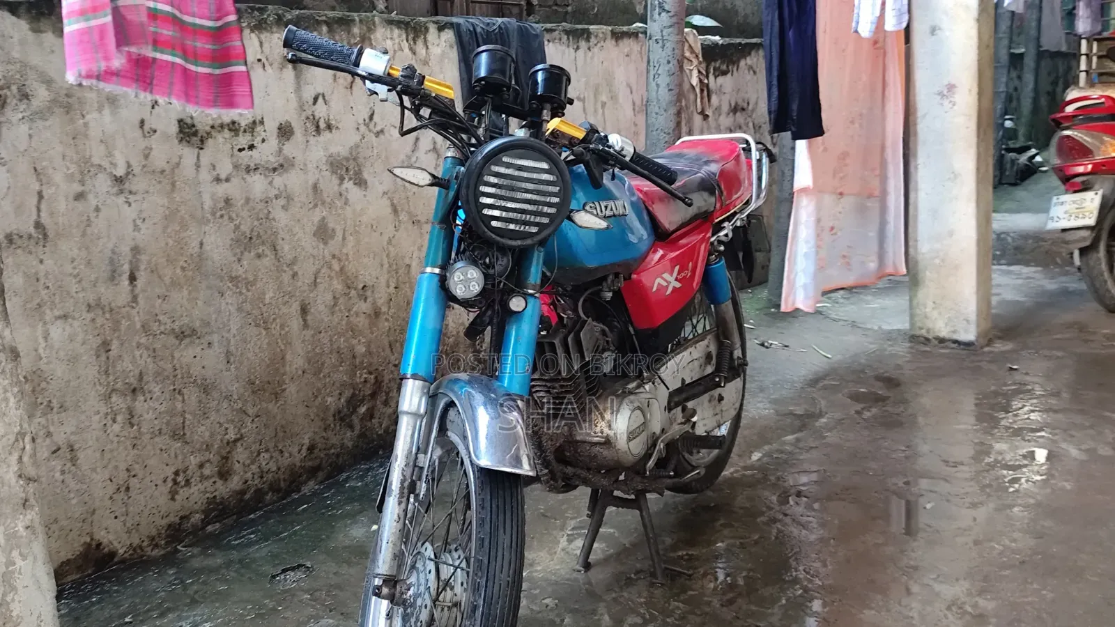 Suzuki Bike 1989 Blue
