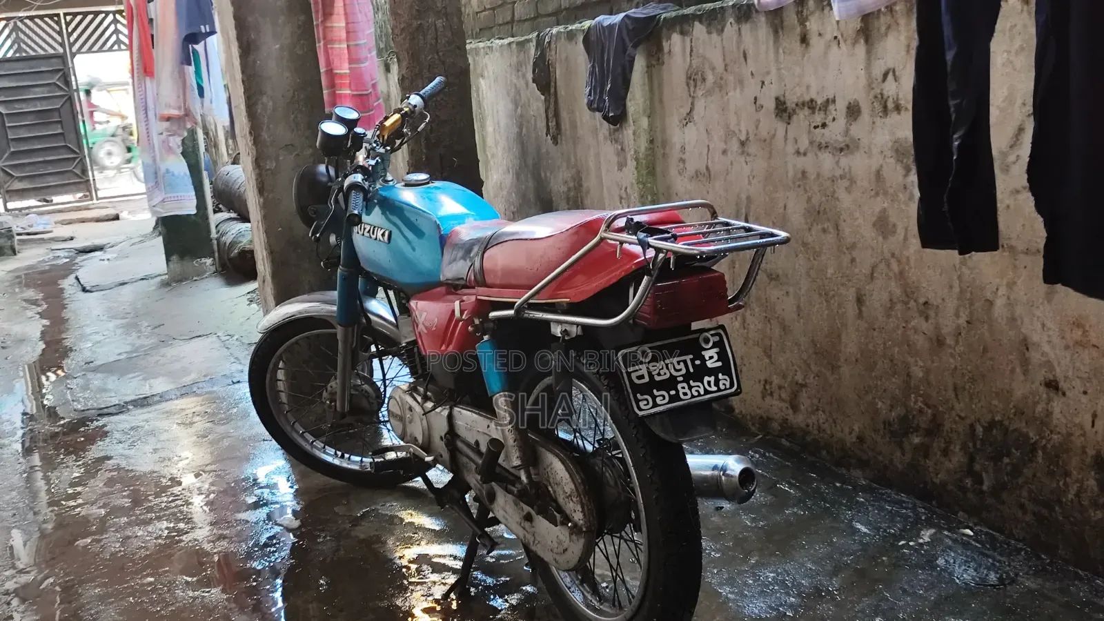 Suzuki Bike 1989 Blue