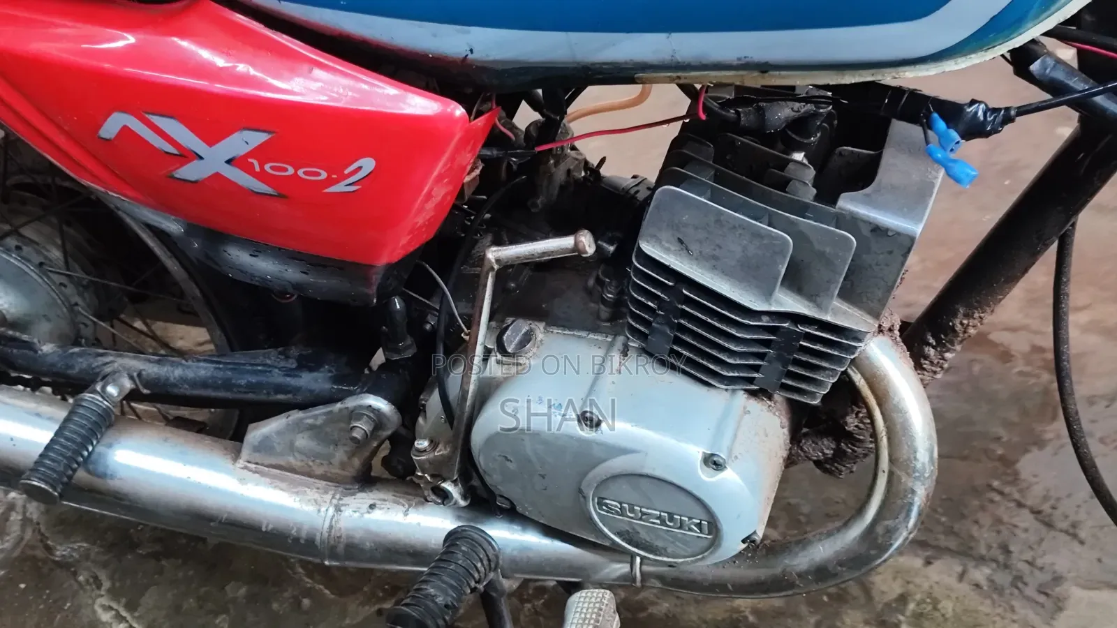 Suzuki Bike 1989 Blue