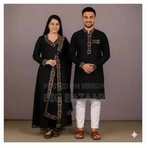 Special Couple Panjabi Three Piece Combo