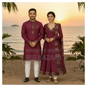 Special Couple Panjabi Three Piece Combo