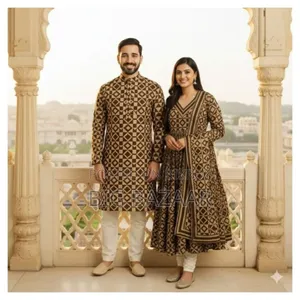 Special Couple Panjabi Three Piece Combo