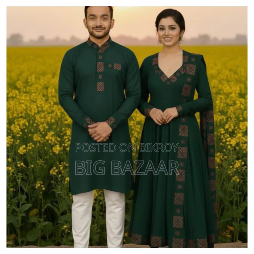 Special Couple Panjabi Three Piece Combo