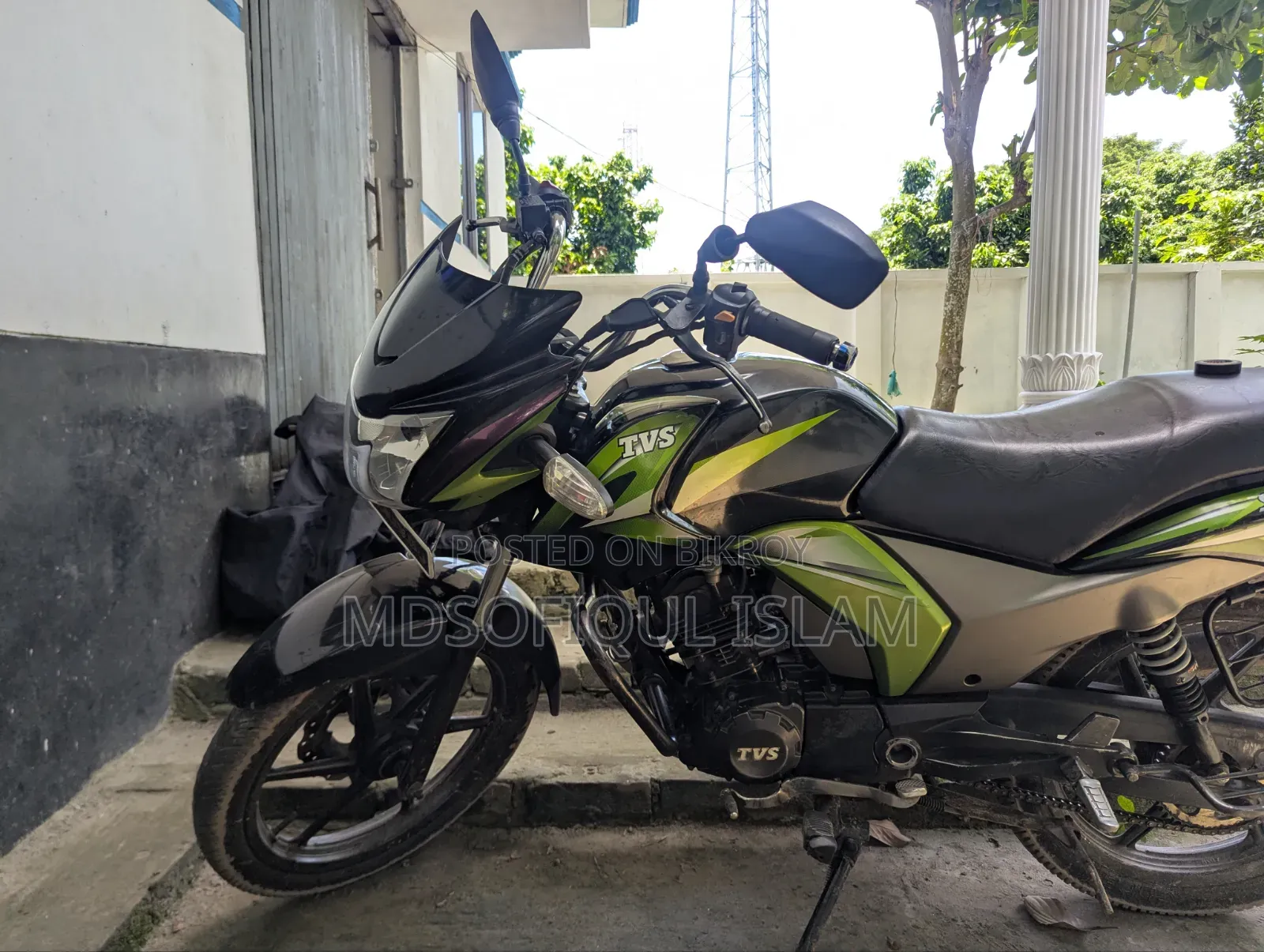 TVS Stryker 125 2019 Green