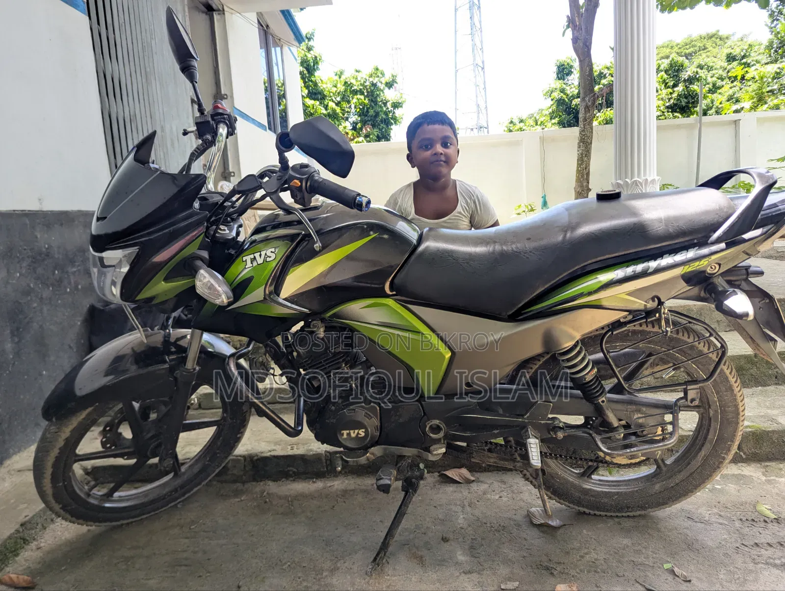 TVS Stryker 125 2019 Green