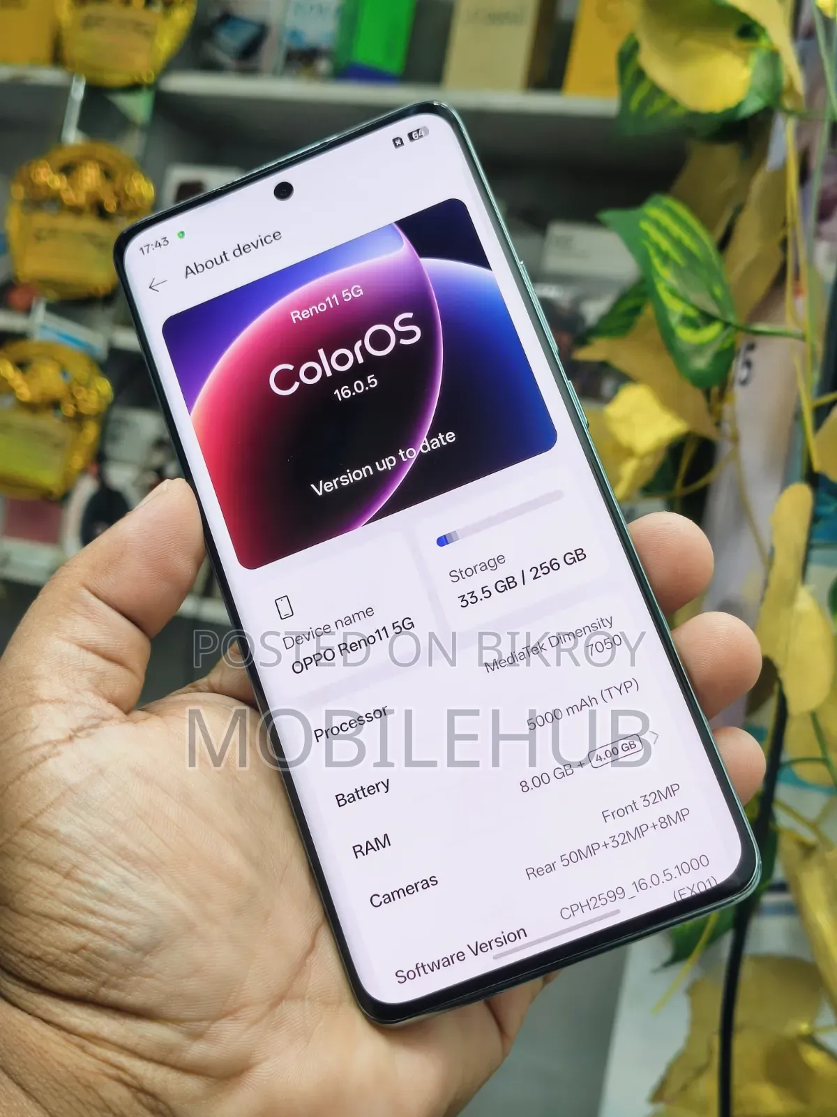 Oppo Reno11 5G 256 GB Green