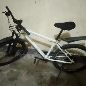 এমটিবি বাইসাইকেল ২৬ ইঞ্চি (কাস্টম পেইন্টেড ম্যাট ব্ল্যাক অ্যান্ড হোয়াইট)