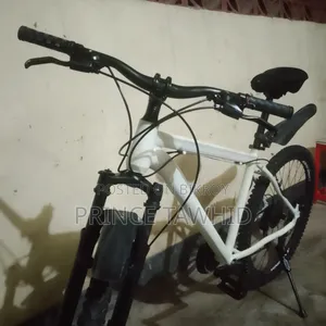 এমটিবি বাইসাইকেল ২৬ ইঞ্চি (কাস্টম পেইন্টেড ম্যাট ব্ল্যাক অ্যান্ড হোয়াইট)