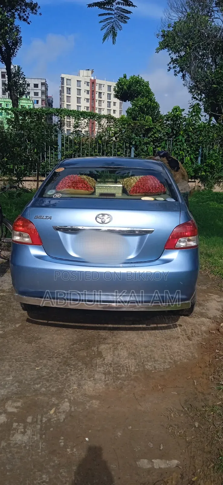 Toyota Belta 2011 Blue