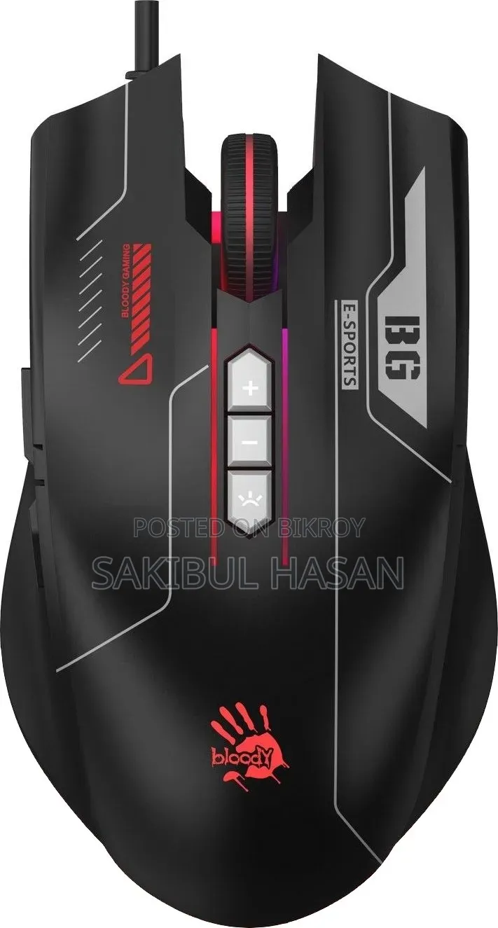 Es7 / RGB Esports Gaming Mouse High Precision 6000 Cpi