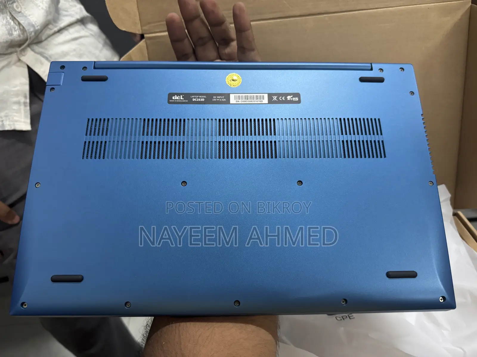 New Laptop 8GB Intel Core i3 SSD 512GB