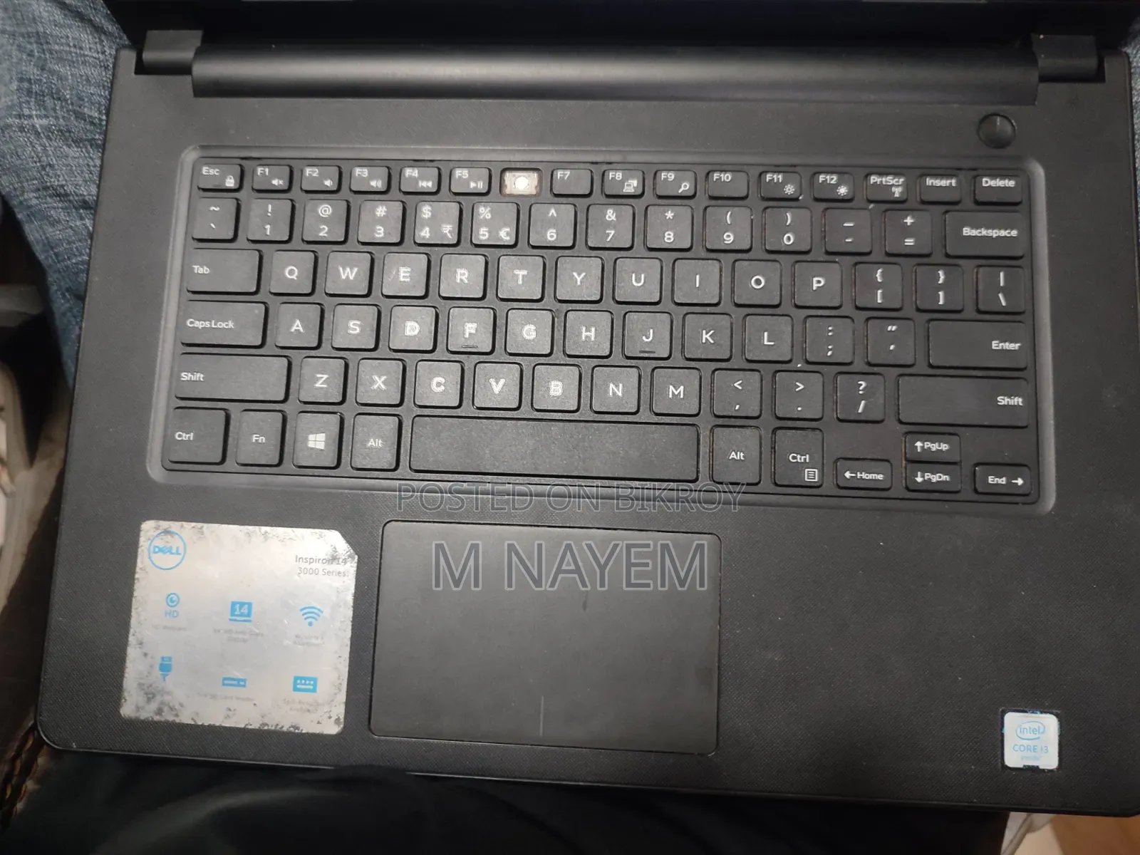 Laptop Dell Inspiron 14 8GB Intel Core i3 SSD 128GB
