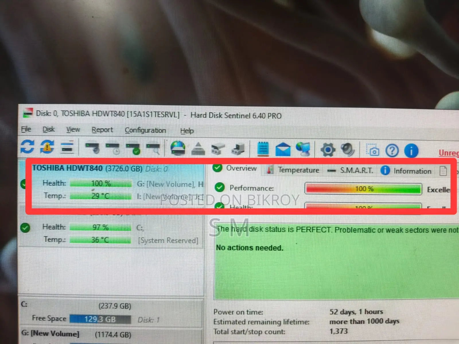 Toshiba 4TB HDD. Only for today
