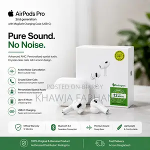 AirPods Pro 2 (USB-C) – Premium Experience,