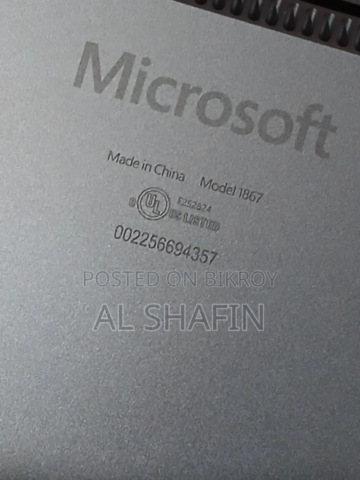 Laptop Microsoft Surface Laptop 3 16GB Intel Core I7 SSD 512GB