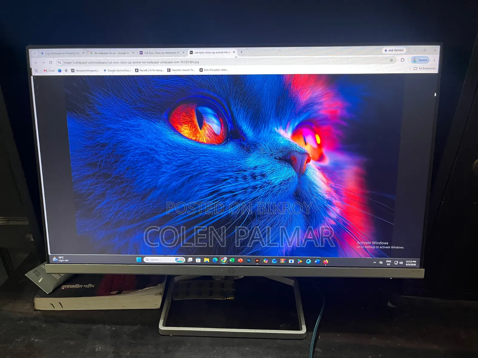 Desktop Computer Gigabyte 8GB AMD Ryzen 7 SSHD+SSD 256GB