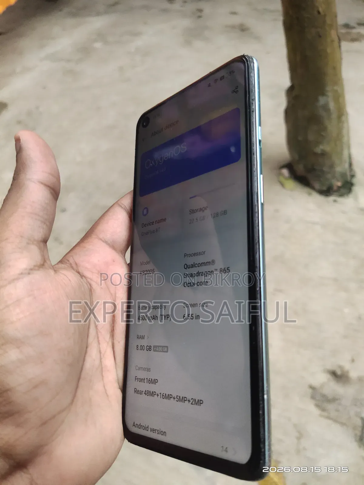 OnePlus 8T 128 GB Blue