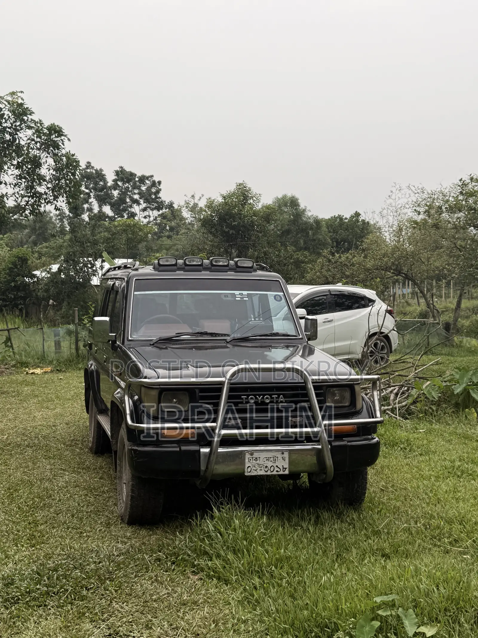 টয়োটা ল্যান্ড ক্রুজার প্রাডো ৩.০ ডি ১৯৮৯ কালো