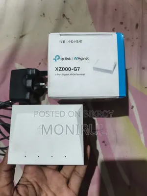 Tenda Router + TP Link XPON ONU