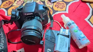 Canon 600D 18-55 Kit Lens. The camera will be sold.