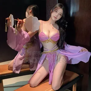 মহিলাদের লাল বেলি ডান্স কস্টিউম সেট