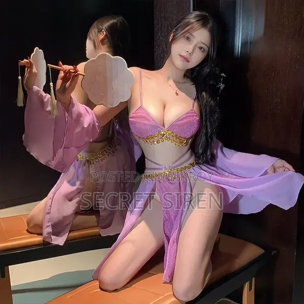 মহিলাদের লাল বেলি ডান্স কস্টিউম সেট