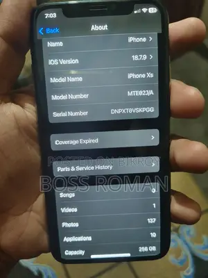 অ্যাপল আইফোন এক্সএস ২৫৬ জিবি গোল্ড