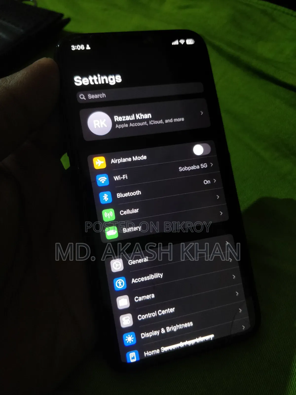 Apple iPhone XS 64 GB Black