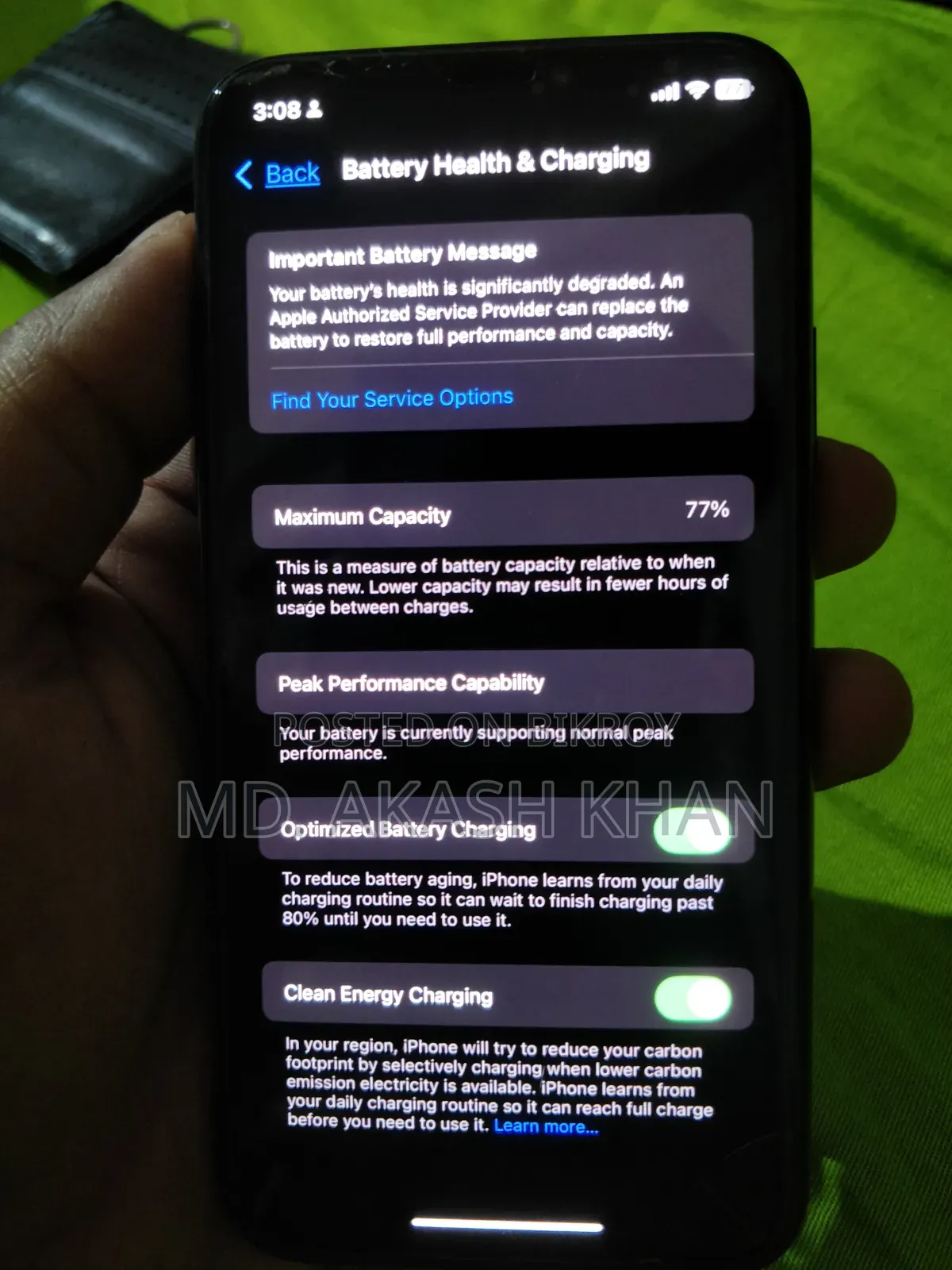Apple iPhone XS 64 GB Black