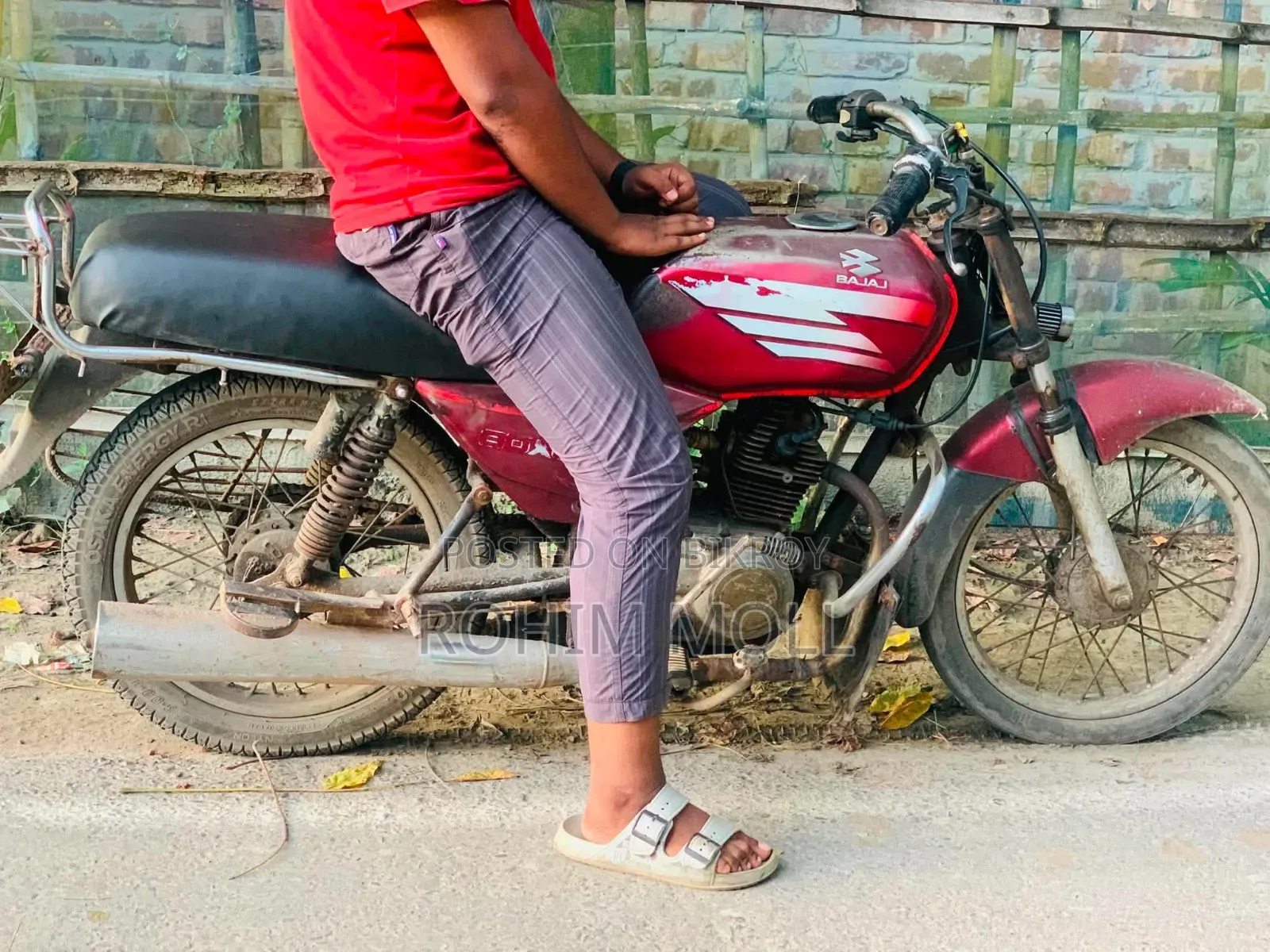 Bajaj CT 100 2018 Red
