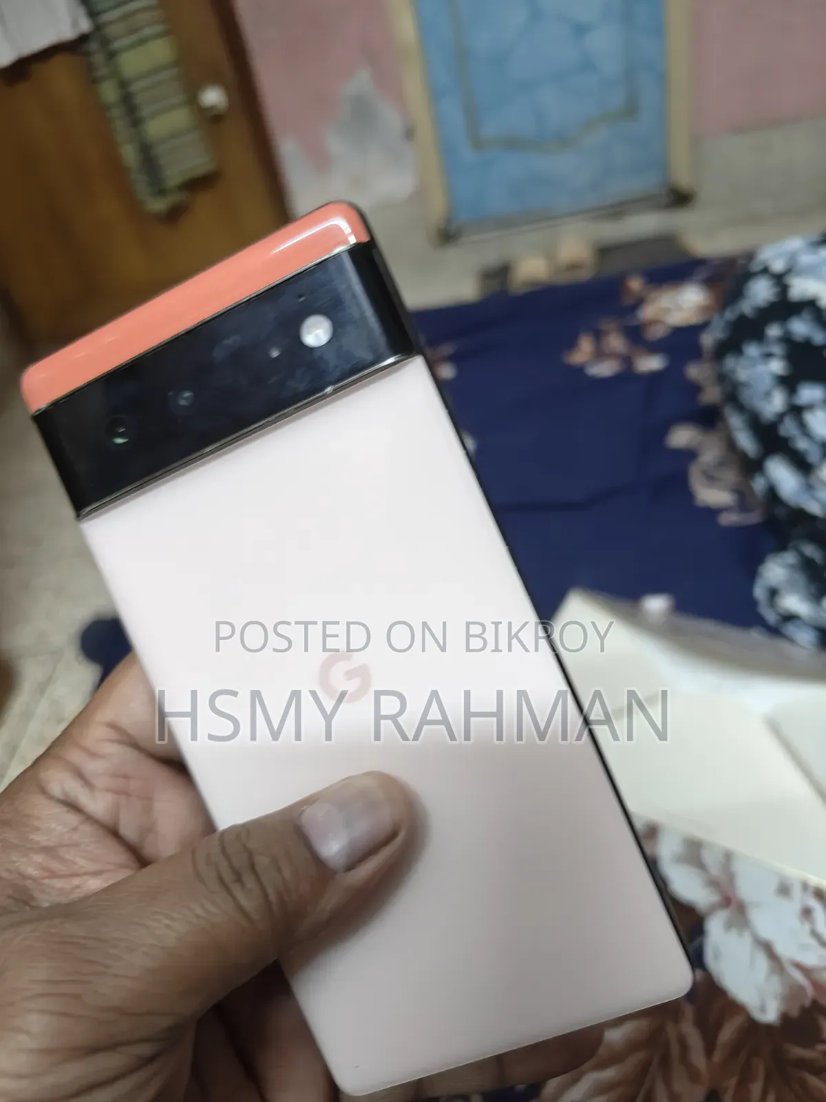 গুগল পিক্সেল ৬ ১২৮ জিবি পিংক