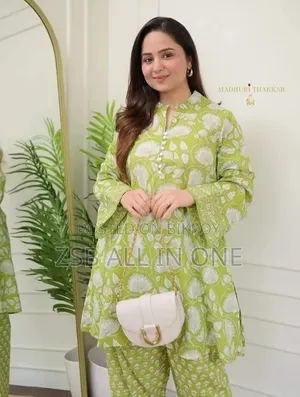 Pure Cotton Tops Two Piece
