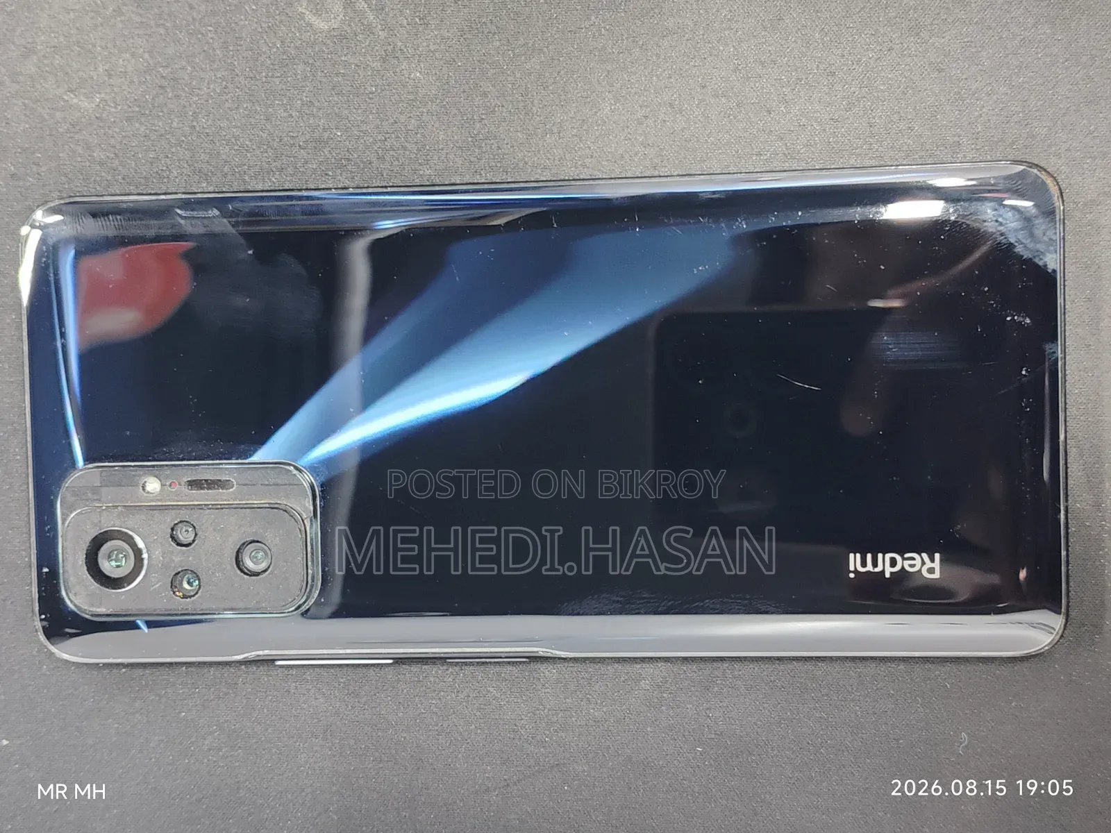 শাওমি রেডমি নোট ১০ প্রো ম্যাক্স ১২৮ জিবি ব্ল্যাক