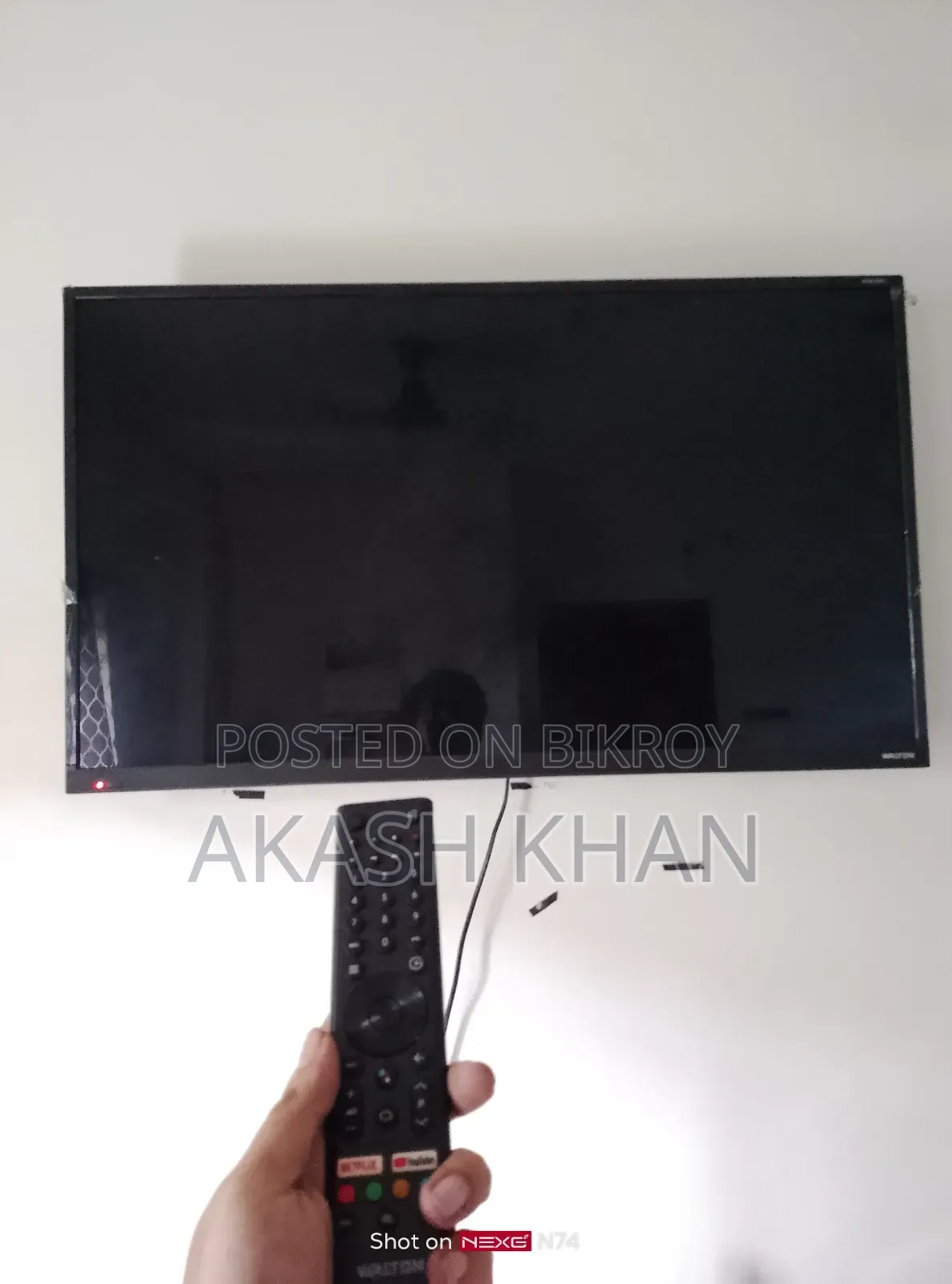ক্যাশ মেমোসহ ওয়ালটন ৪৩" স্মার্ট টিভি