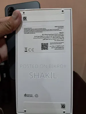 নতুন Samsung Galaxy A37 ১২৮ জিবি কালো
