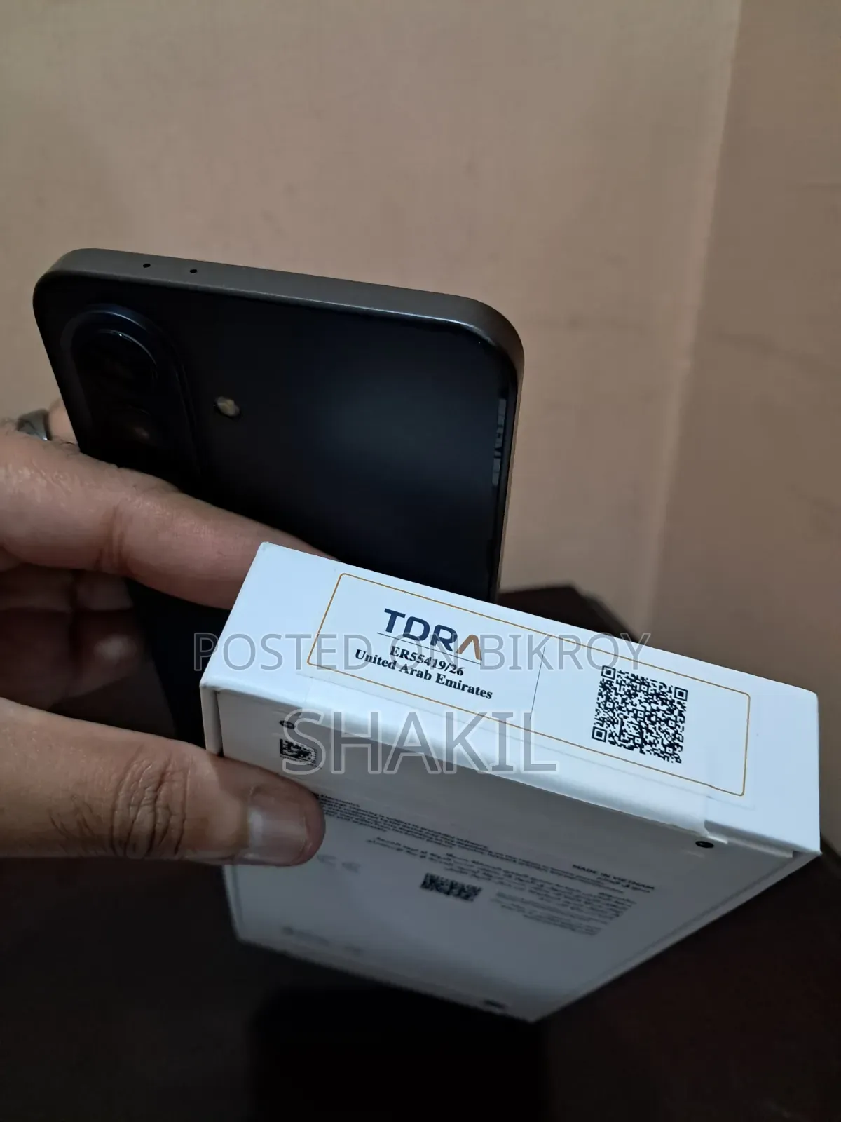 নতুন Samsung Galaxy A37 ১২৮ জিবি কালো