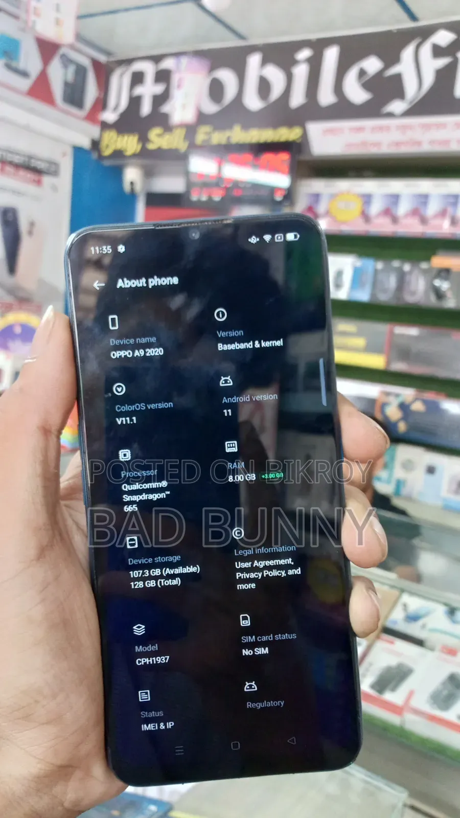 Oppo A9 128 GB Blue
